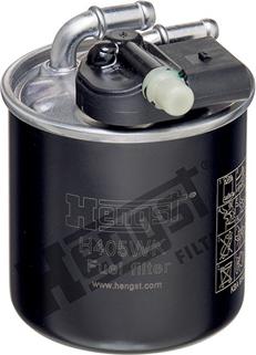 Hengst Filter H405WK - Топливный фильтр autospares.lv