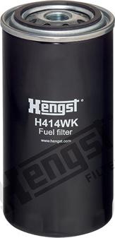 Hengst Filter H414WK D421 - Топливный фильтр autospares.lv