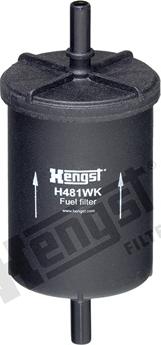 Hengst Filter H481WK - Топливный фильтр autospares.lv