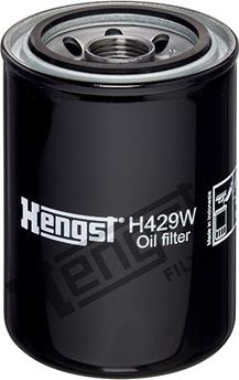 Hengst Filter H429W - Масляный фильтр autospares.lv