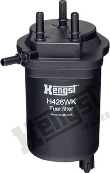 Hengst Filter H426WK - Топливный фильтр autospares.lv