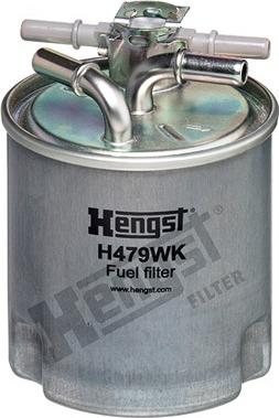 Hengst Filter H479WK - Топливный фильтр autospares.lv