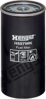 Hengst Filter H557WK - Топливный фильтр autospares.lv