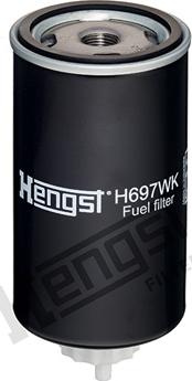 Hengst Filter H697WK - Топливный фильтр autospares.lv