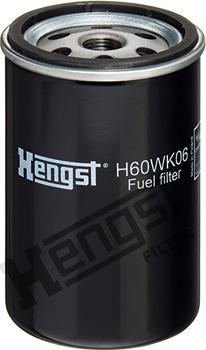 Hengst Filter H60WK06 - Топливный фильтр autospares.lv