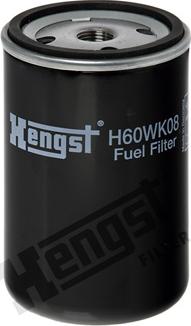 Hengst Filter H60WK08 - Топливный фильтр autospares.lv