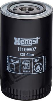 Hengst Filter H19W07 - Масляный фильтр autospares.lv