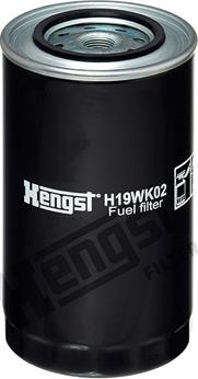 Hengst Filter H19WK02 - Топливный фильтр autospares.lv