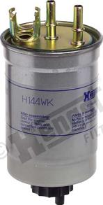 Hengst Filter H144WK - Топливный фильтр autospares.lv
