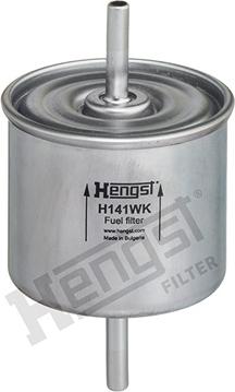 Hengst Filter H141WK - Топливный фильтр autospares.lv