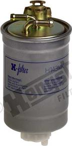 Hengst Filter H143WK - Топливный фильтр autospares.lv