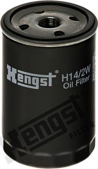 Hengst Filter H14/2W - Масляный фильтр autospares.lv
