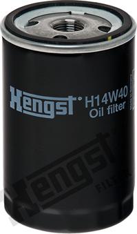 Hengst Filter H14W40 - Масляный фильтр autospares.lv