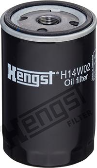 Hengst Filter H14W02 - Масляный фильтр autospares.lv