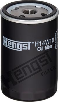 Hengst Filter H14W10 - Масляный фильтр autospares.lv