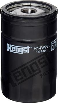 Hengst Filter H14W27 - Масляный фильтр autospares.lv