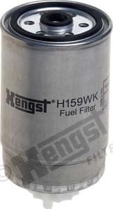 Hengst Filter H159WK - Топливный фильтр autospares.lv