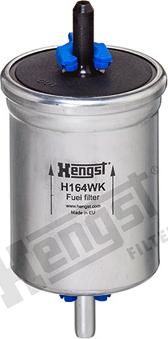Hengst Filter H164WK - Топливный фильтр autospares.lv