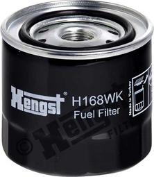 Hengst Filter H168WK - Топливный фильтр autospares.lv