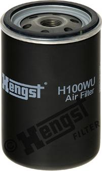 Hengst Filter H100WU - Воздушный фильтр, двигатель autospares.lv