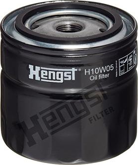 Hengst Filter H10W05 - Масляный фильтр autospares.lv
