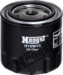 Hengst Filter H10W15 - Масляный фильтр autospares.lv