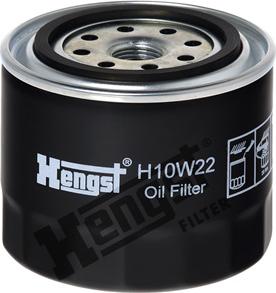 Hengst Filter H10W22 - Масляный фильтр autospares.lv