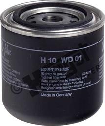 Hengst Filter H10WD01 - Масляный фильтр autospares.lv