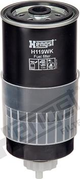 Hengst Filter H119WK - Топливный фильтр autospares.lv