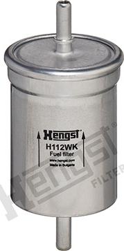 Hengst Filter H112WK - Топливный фильтр autospares.lv