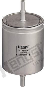 Hengst Filter H188WK - Топливный фильтр autospares.lv
