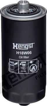 Hengst Filter H18W06 - Масляный фильтр autospares.lv
