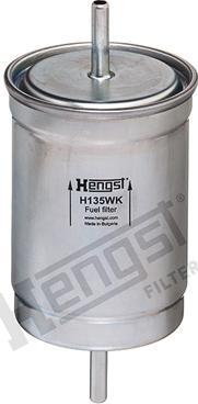 Hengst Filter H135WK - Топливный фильтр autospares.lv