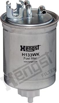 Hengst Filter H133WK - Топливный фильтр autospares.lv