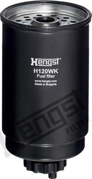 Hengst Filter H120WK - Топливный фильтр autospares.lv