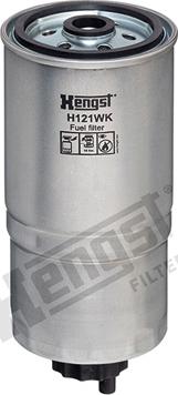 Hengst Filter H121WK - Топливный фильтр autospares.lv