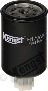 Hengst Filter H179WK - Топливный фильтр autospares.lv