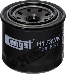 Hengst Filter H173WK - Топливный фильтр autospares.lv
