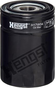 Hengst Filter H17W04 - Масляный фильтр autospares.lv