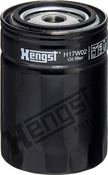 Hengst Filter H17W02 - Масляный фильтр autospares.lv