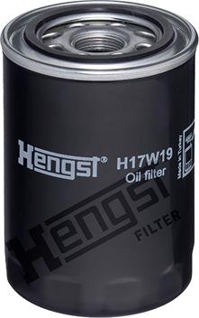Hengst Filter H17W19 - Масляный фильтр autospares.lv