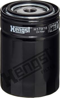 Hengst Filter H17W18 - Масляный фильтр autospares.lv