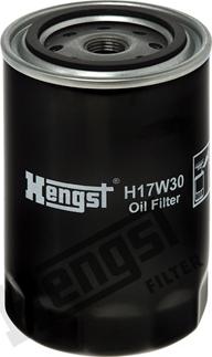 Hengst Filter H17W30 - Масляный фильтр autospares.lv