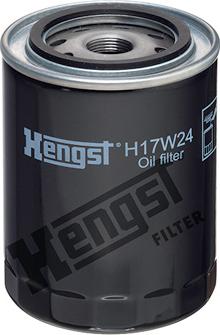 Hengst Filter H17W24 - Масляный фильтр autospares.lv