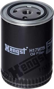 Hengst Filter H17W25 - Масляный фильтр autospares.lv