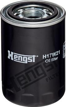 Hengst Filter H17W21 - Масляный фильтр autospares.lv