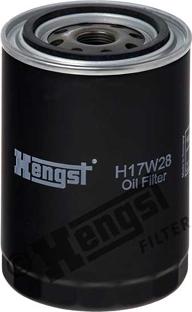 Hengst Filter H17W28 - Масляный фильтр autospares.lv