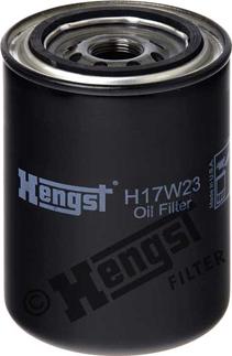 Hengst Filter H17W23 - Масляный фильтр autospares.lv