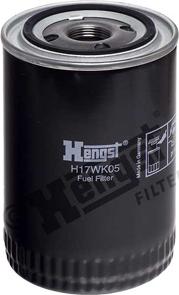 Hengst Filter H17WK05 - Топливный фильтр autospares.lv