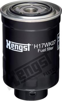 Hengst Filter H17WK07 - Топливный фильтр autospares.lv
